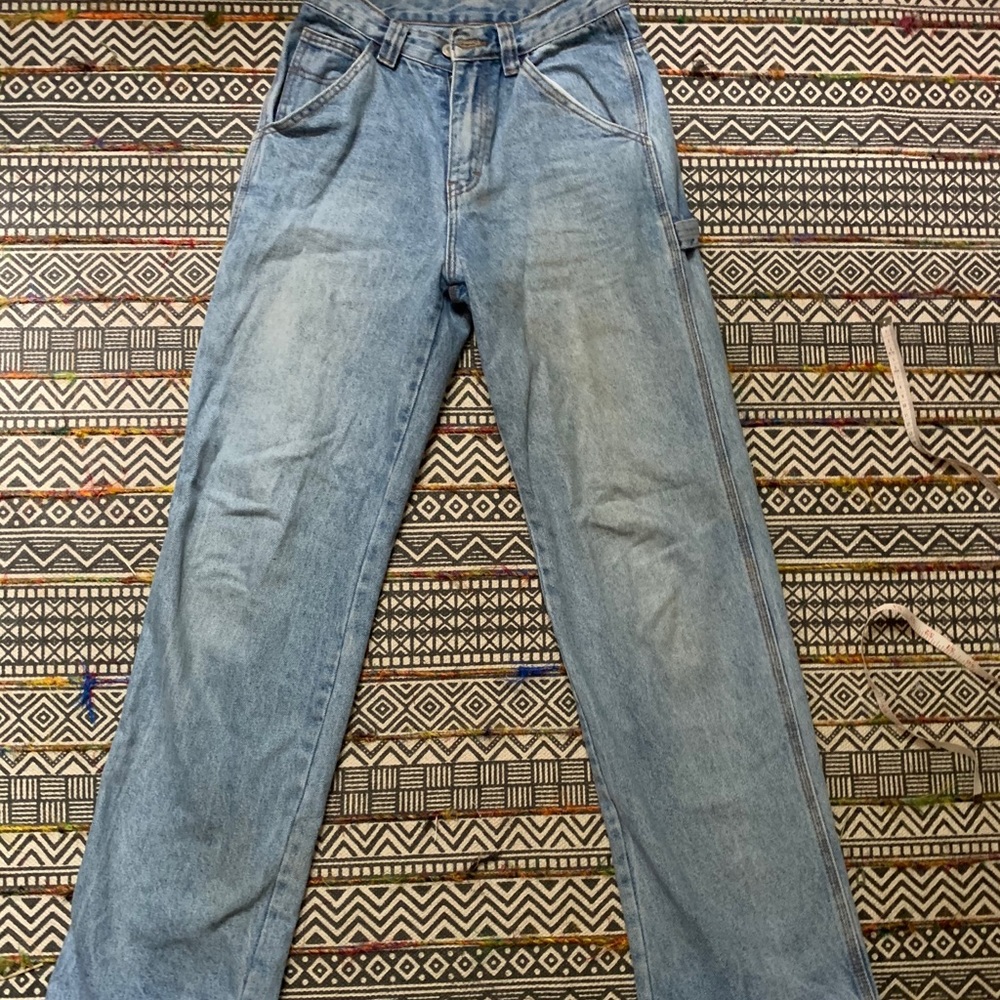 brandy melville light wash leanne jeans